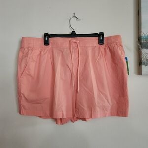 Columbia court shorts regular fit peach coral color XL NWT